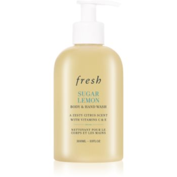 fresh Sugar Lemon Body & Hand Wash gel de duș - imagine 2